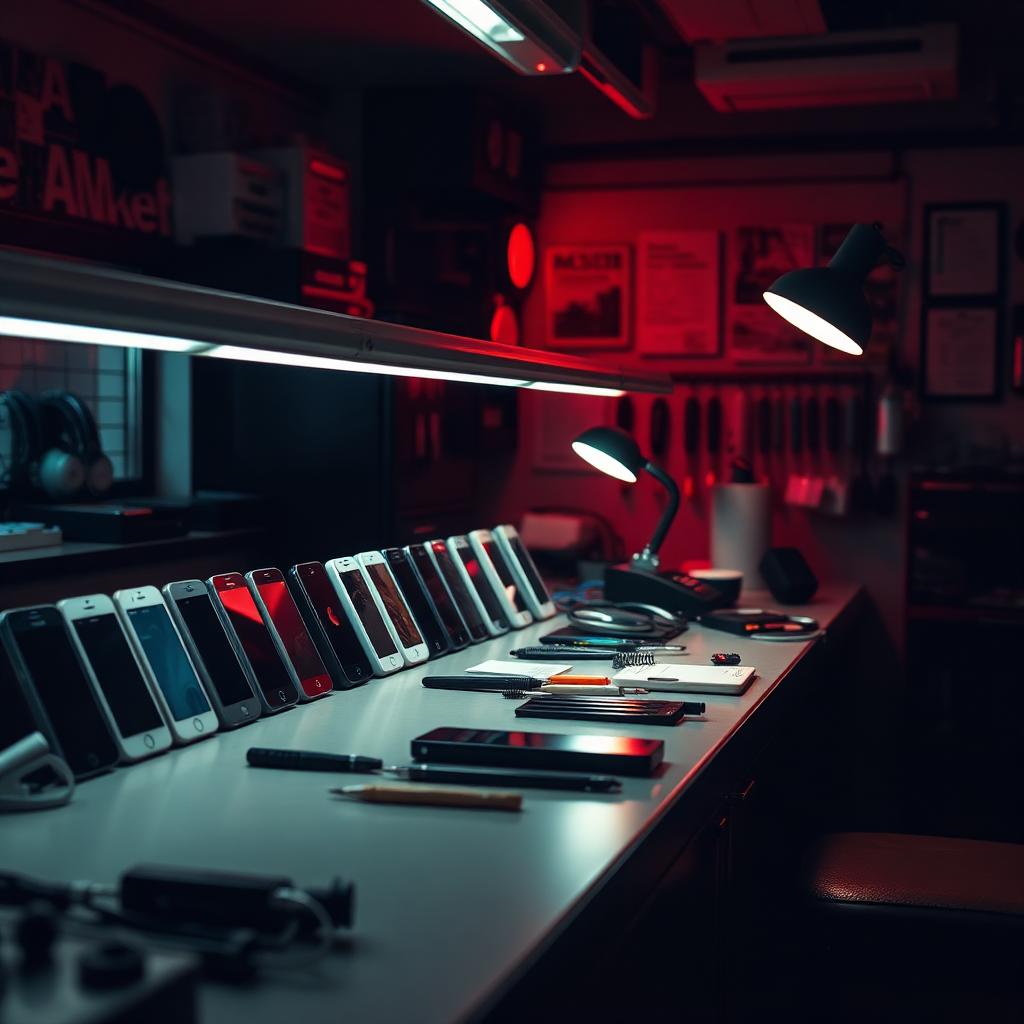 Inside the Smart Mobiles Tech repair workshop